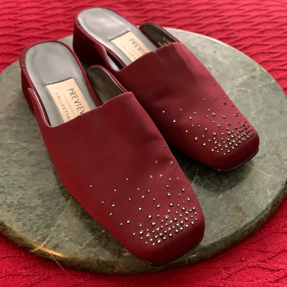 Lovely satin slip on